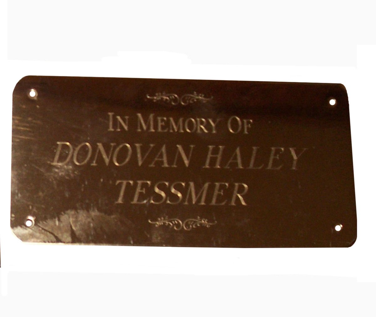 Brass Plaque